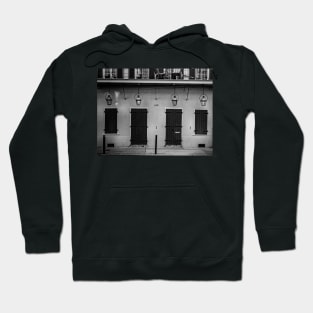 613 Doors And Lights In Black and White Hoodie